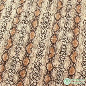 Snake Printed Soft Spandex Fabric Stretchy Leotard Sportwear Making Material Sold By Yard