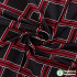 Rhombus Print Stretch Fabric Polyester Lycra Sewing Cloth For Diy Fashion Clothing  45*165 Cm/Piece TJ1338