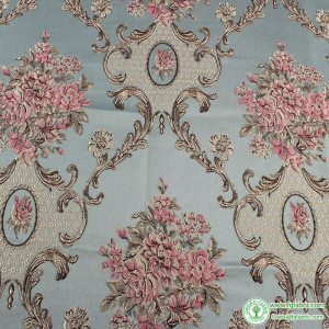 Classic Flower Brocade  Upholstery Fabric Damask Jacquard Garments Thick Clothes Curtain by yard