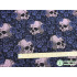 Embossed Skull Brocade Jacquard Fabric for Dress Making 140cm Wide - Sold By The Meter