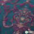 Metal Yarn Court Brocade Fabric Jacquard Garments Thick Clothes Curtain Upholstery Fabric By Yard - Dark Green