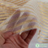 Gold Stripes Glitter Flocking Organza Fabric Dress Making 150cm Wide Sold By Yard