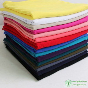 50cm*150cm Stretch Polyester Spandex Fabric Plain Dyed Elastic Material For Dancer Leggings DIY