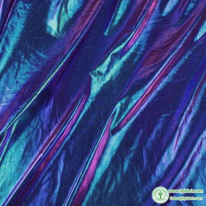 Blue Green Iridescent Spandex Fabric Elastic for DIY Stage Cosplay Costume Photography Background  60