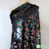 Big Sequins Iridescent Sparkly Embroidery Sequin Fabric Multicolor For Clothes Party Christmas Decoration 50