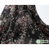 Eyelet Embroidery Chiffon Fabric Floral Printing Dress Making 150cm Wide, Sold By The Yard