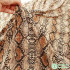 Snake Printed Soft Spandex Fabric Stretchy Leotard Sportwear Making Material Sold By Yard