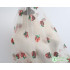 Lovely Strawberry Net Fabric Sequins Embroidery Lace Tulle for Dress Making Sold By The Yard (91cm)