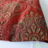 Polyester metallic yarn Brocade Fabric Jacquard  Garments Thick Upholstery Fabric By Yard
