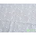 100% Cotton Embroidery Eyelet Fabric Sof Comfortable Cotton Cloth Sold By The Meter