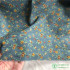 Vintage Fabric Printed Cotton Linen Small Floral Plaid for Sewing DIY Handmade Per Meters