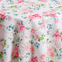 Plant Flower Printed Canvas Fabric for Sewing Tablecloth Curtain Chair Cover Handbag Tent Sofa Handmade DIY per Meters