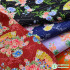 Fabric Pure Cotton Plant Flower Fan Digital Printing Patchwork for DIY Handmade by Half Meter