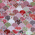 Japanese Style Bronzing Cotton Fabric Flower Butterfly Fish Cat Dog Cherry Blossoms Printed Sewing Patchwork Per Half Meter