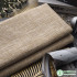 Pure Colour Heavy Thick Organic Linen Textile Fabric Natural Sofa Furniture Curtains Upholstery Fabrics Home Decoration Per Mete