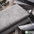 Pure Colour Heavy Thick Organic Linen Textile Fabric Natural Sofa Furniture Curtains Upholstery Fabrics Home Decoration Per Mete