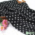 Floral Flowers Polka Dot Printed Chiffon Fabric for Quilting Tops Dress Blouse DIY No Elastic Chiffon Per Meters