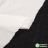 pure cotton lining fabric light weight thin soft solid color combed cotton material white black by yard