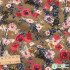 Thick Twill Cotton Fabric Floral Printed for Sewing Autumn and Winter Home clothing fabric handmade DIY By Half Meter