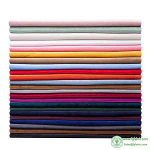 Solid Color Polyester Velvet Upholstery Fabric for Sofa Pajamas Home Decoration Accessories Textile