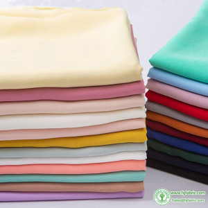 Solid Color Polyester Spun Chiffon Fabric for Sewing Clothes Dresses DIY Handmade. Accessories_4