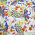 Japanese Style Bronzing Cotton Fabric Flower Butterfly Fish Cat Dog Cherry Blossoms Printed Sewing Patchwork Per Half Meter