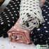 Floral Flowers Polka Dot Printed Chiffon Fabric for Quilting Tops Dress Blouse DIY No Elastic Chiffon Per Meters