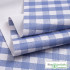 Waterproof PVC Grid Outdoor Fabric for Tablecloth Home Decor Upholstery Fabric for Furniture