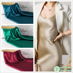 Triacetate Fabric Japanese Satin SOALON for Sewing Suit Dress Evening Dress Cheongsam  Cloth  by Half Meter