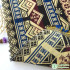 Ethnic Fabric Yarn Dyed Vintage Cotton Polyester Home Decoration Accessories Sewing Textile By The Meter