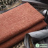 Pure Colour Heavy Thick Organic Linen Textile Fabric Natural Sofa Furniture Curtains Upholstery Fabrics Home Decoration Per Mete