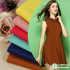 Thin Scuba Knit Fabric Polyester Spandex Stretch Knitted Cloth Spring and Autumn for Sewing Clothes Dresses by Half Meter