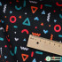 Mathematical Formula Digital Printed Fabric 100%Cotton For Sewing Bags Shirts Upholstery Fabrics Per Meters