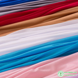 Elastic Skirt Lining Fabric Per Meters Summer Thin Soft Micro Permeable For Sewing Clothes Lining