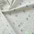 Pure Cotton Fabric Handmade DIY Rabbit Swallow Dandelion Printed Plain Cloth by Half Meter