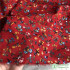 Vintage Fabric Printed Cotton Linen Small Floral Plaid for Sewing DIY Handmade Per Meters