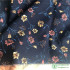 Vintage Fabric Printed Cotton Linen Small Floral Plaid for Sewing DIY Handmade Per Meters