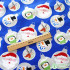 Christmas Decoration Fabric for Sew DIY Handmade Snowman Doll Tree Elk Santa Claus by Half Meter