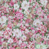 Flower Floral Fabric Poplin Printed Cotton Summer Light Cloth Handmade Patchwork DIY Per Half Meter