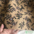 Vintage Fabric Printed Cotton Linen Small Floral Plaid for Sewing DIY Handmade Per Meters