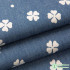 Summer Thin and Soft Cotton Printed Denim Fabric Clover Star Polka dots Stripe for Sewing Clothes Pants by the half Meter
