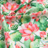 Rainbow Leaf Cotton Printed Muslin Fabric Digital Printing DIY Doll Clothes for Sewing Tote Bag Hair Ring By Half Meter