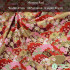 Japanese Style Bronzing Kimono Dragonfly Wave Printed Cotton Quilting Upholstery Fabric for Sewing Patchwork