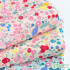 Poplin Liberty Fabric Cotton Printed Small Floral Fabric Muslin for Quilting Clothes DIY Children Textile by Half Meter