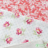 Per Half Meter Red Flower Cotton Printed Fabric Digital Printing Dots for Sewing Dresses Patchwork