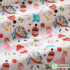Digital Printing Cotton Fabric for Sewing Clothes Handmade DIY Holiday Fabric Christmas Decoration by Half Meter