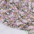 Korean Silk Oil Painting Vintage Fabric Not Transparent for Quilting Summer Clothes Fabrics For Sewing Dresses Per Meters