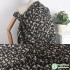 Korean Silk Bronzed Fabric Floral Printed Chiffon For Sewing Clothes Summer Dress By The Meter