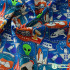 Outer Space Elements UFO Pure Cotton Fabric Handmade DIY Clothes Short Sleeved Printing Casual Children Fabrics By Meters