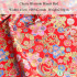 Japanese Style Bronzing Kimono Dragonfly Wave Printed Cotton Quilting Upholstery Fabric for Sewing Patchwork